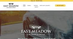 Desktop Screenshot of eastmeadowcarwash.com
